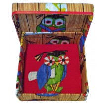 Book Owl (Green) Gift Box